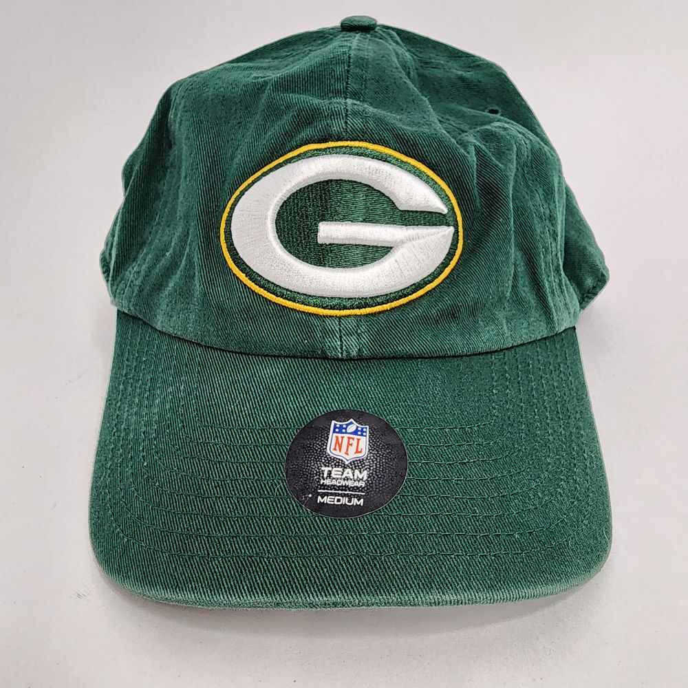 Green Bay Packers Hat Men's Medium NFL Football 47 Brand Team Apparel‎